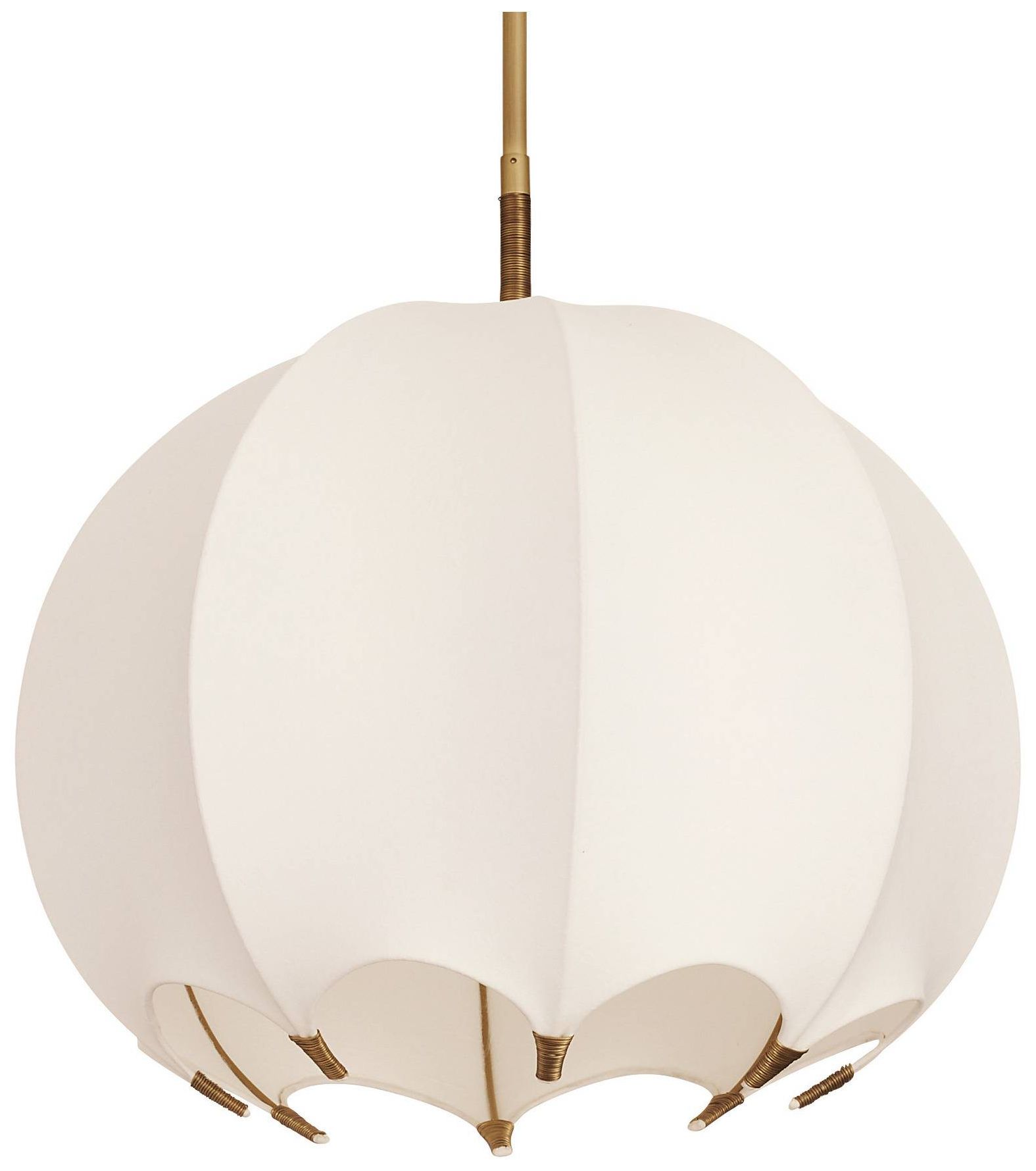Image 4 Arteriors Lunaria Pendant 24" Ivory more views