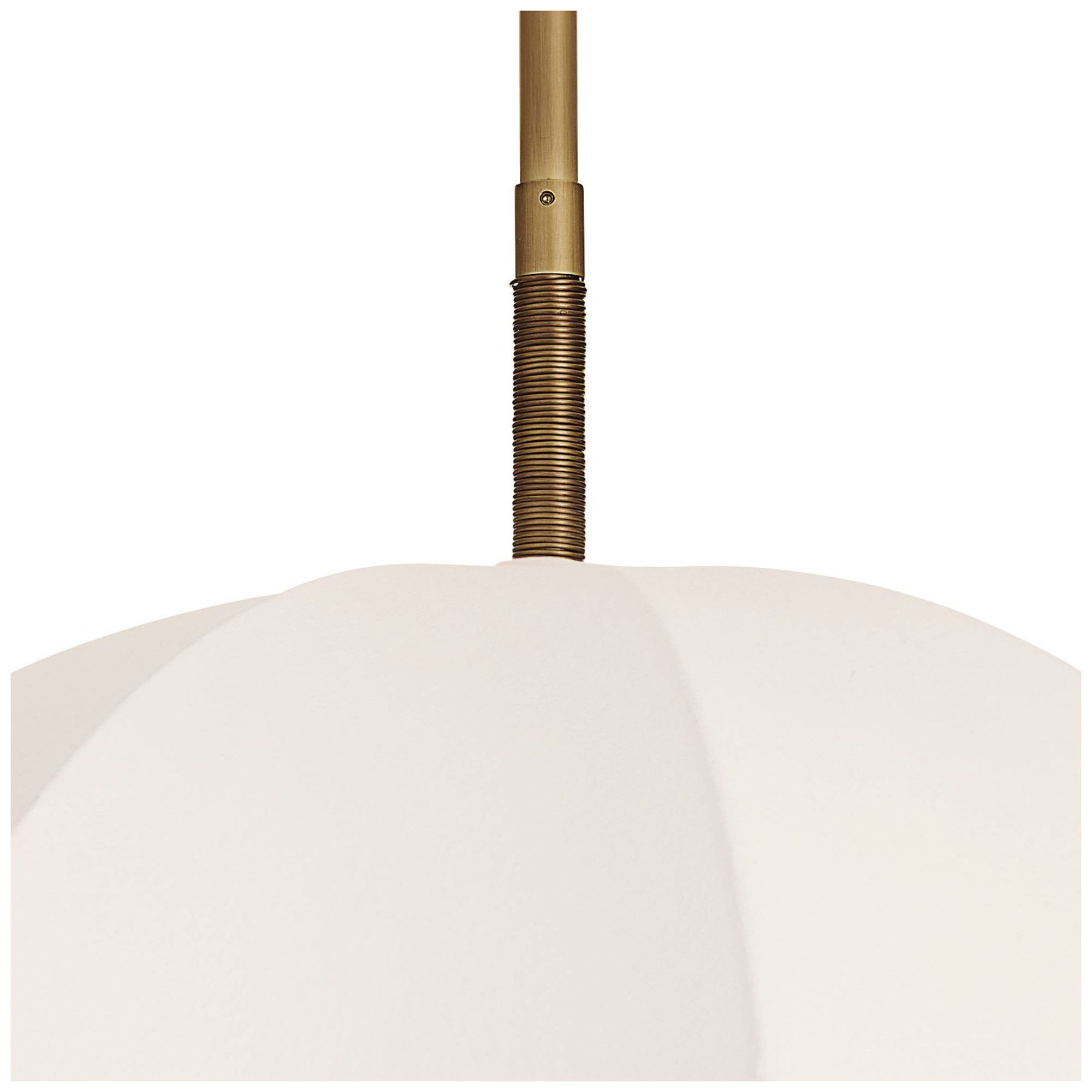 Image 7 Arteriors Lunaria Pendant 24" Ivory more views