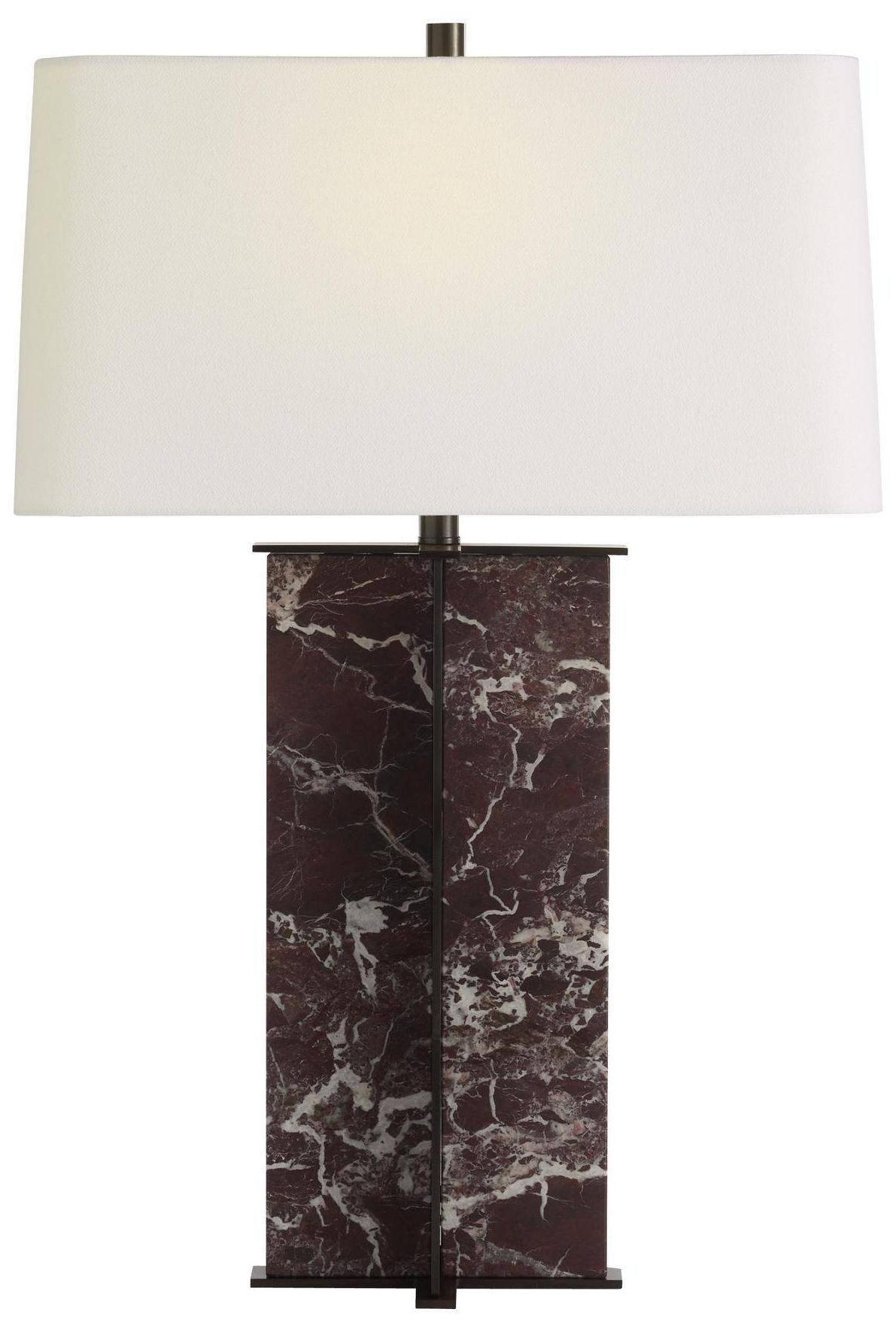 Image 3 Arteriors Lyon Table Lamp Rosso Levanto more views