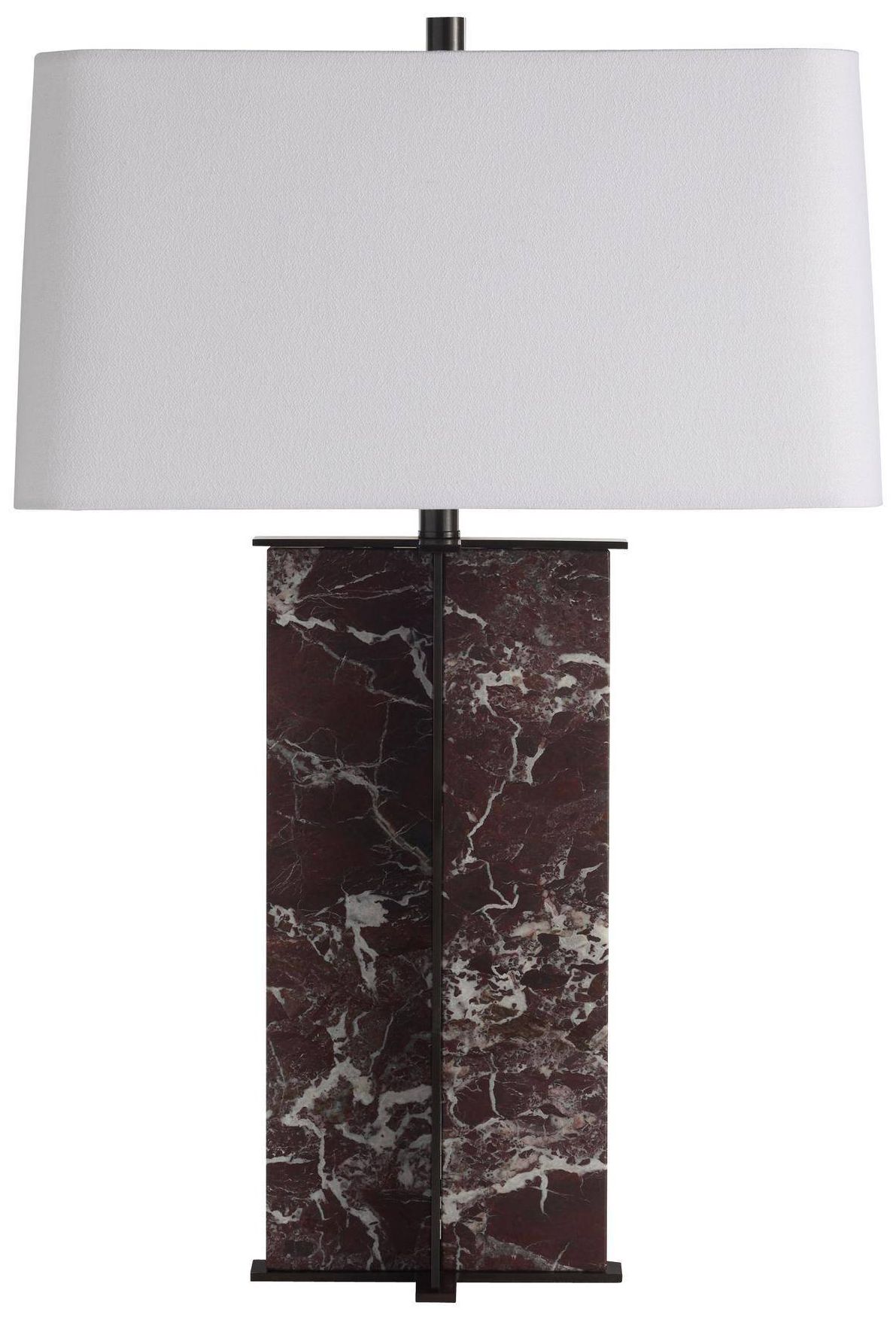 Image 4 Arteriors Lyon Table Lamp Rosso Levanto more views
