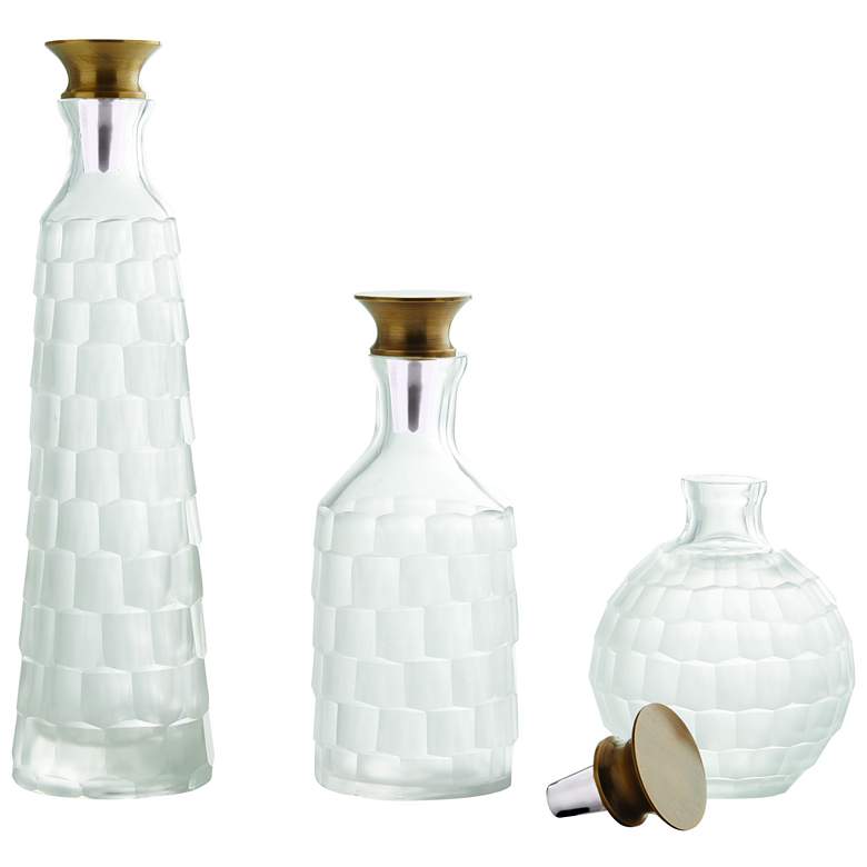 Image 1 Arteriors- Macklin Decanters, Set of 3