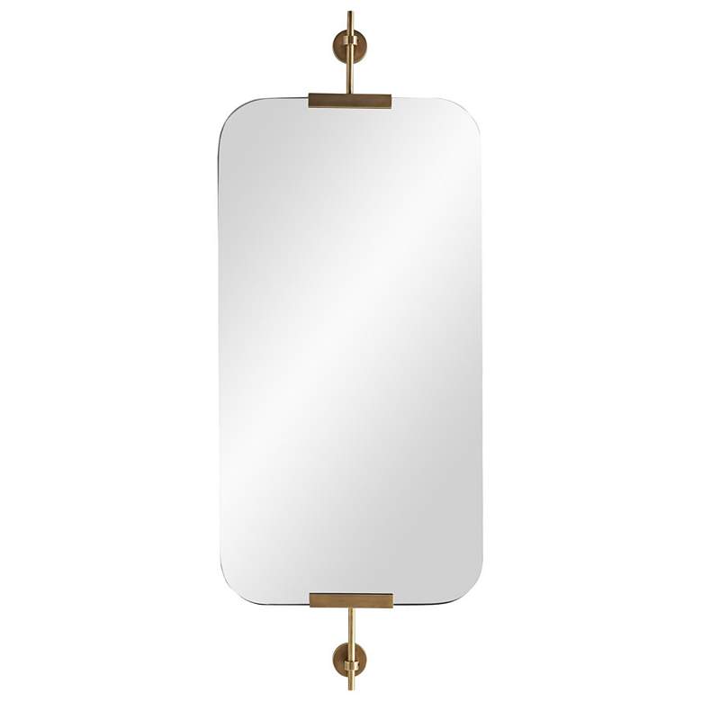 Image 1 Arteriors Madden Mirror Antique Brass