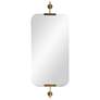 Arteriors Madden Mirror Antique Brass