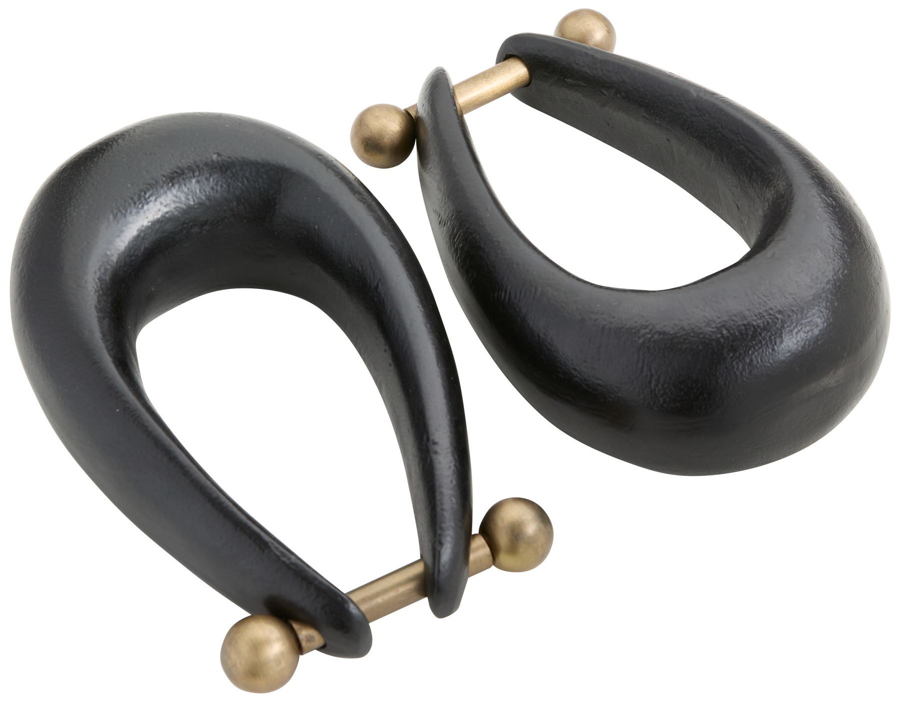 Image 4 Arteriors Maple Aluminum Sculpture Blackened Iron more views