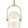 Arteriors Marco Small Glass 10" Pendant Smoke