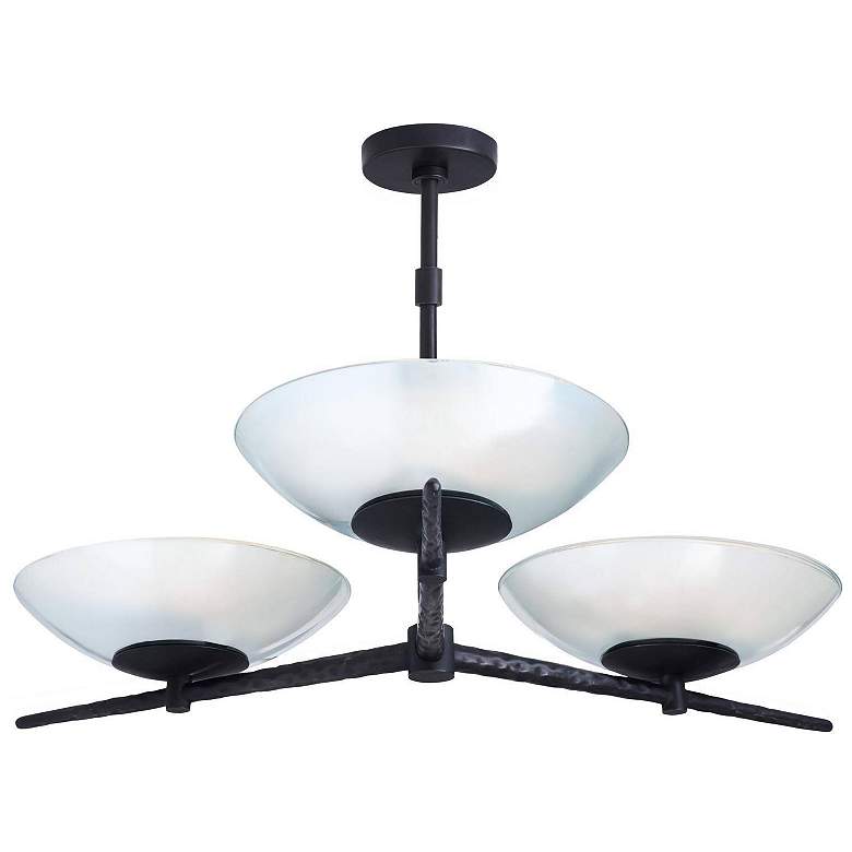 Image 1 Arteriors Mason Iron Chandelier 38" Natural Iron