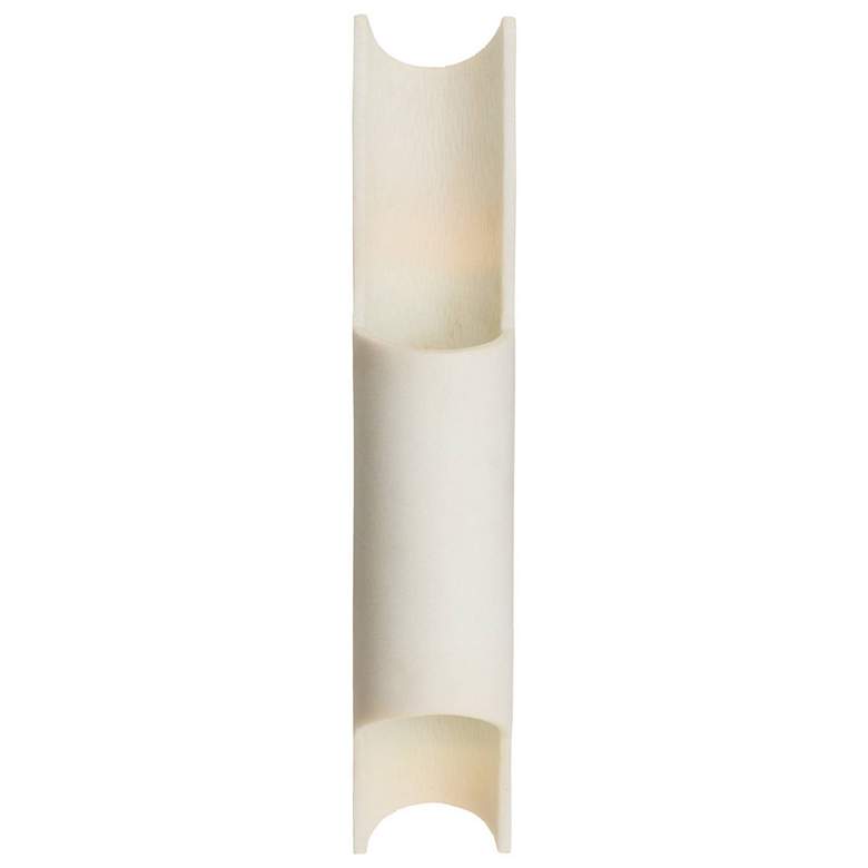 Image 1 Arteriors Matthew Riverstone Sconce 26.5" Ivory