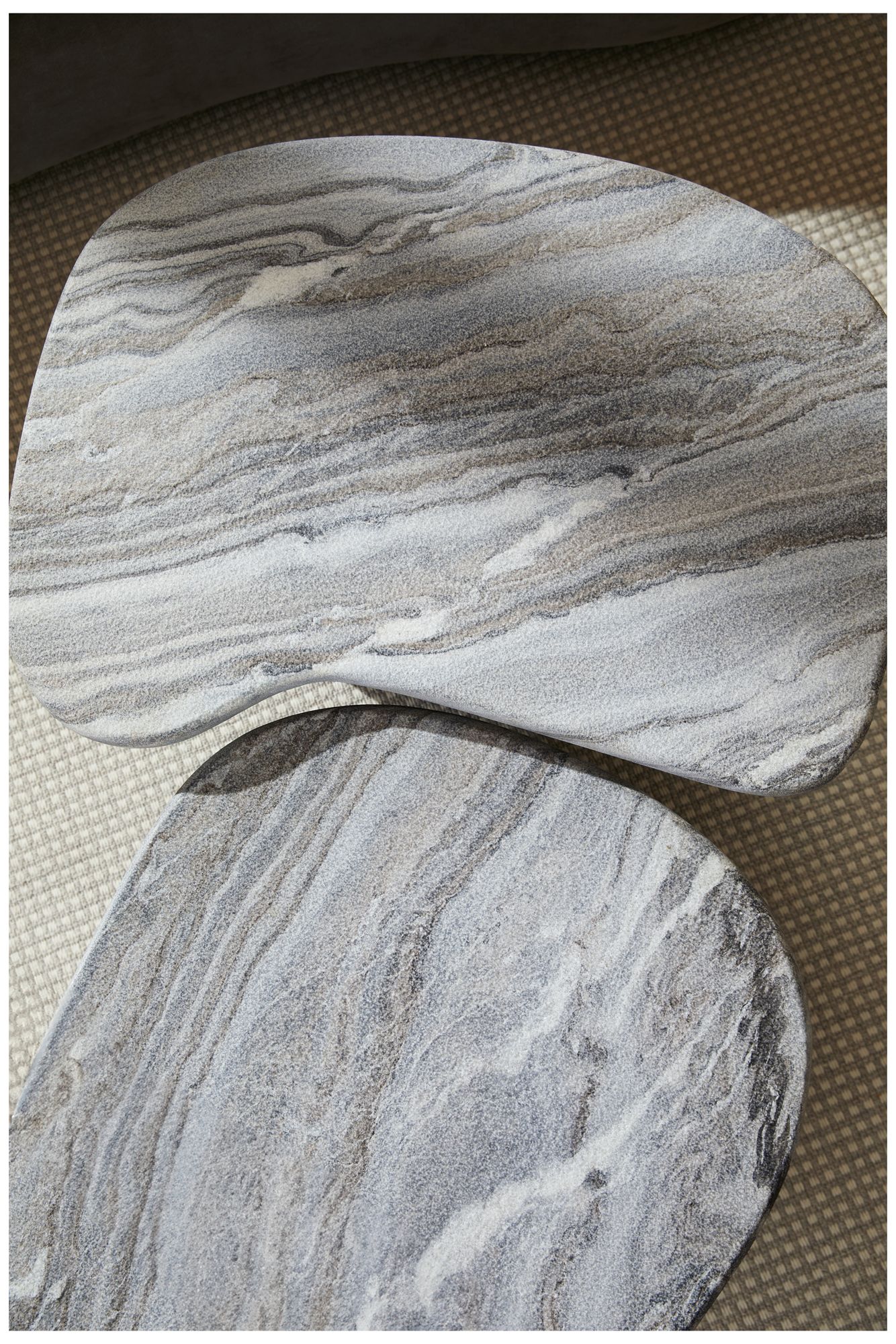 Arteriors Melt Coffee Tables Set of 2 Ebony