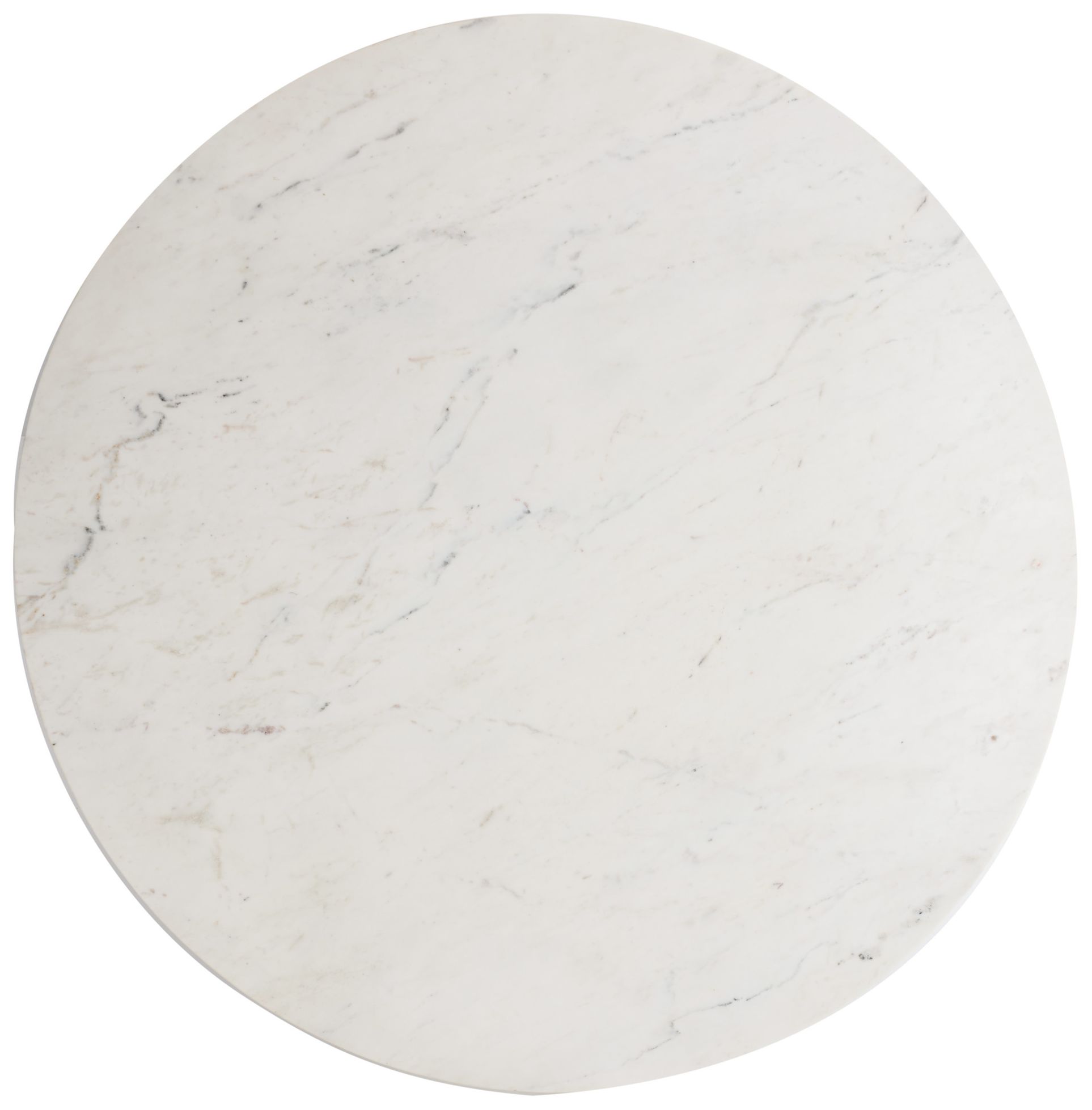Arteriors Melt Large Marble Dining Table White Marble
