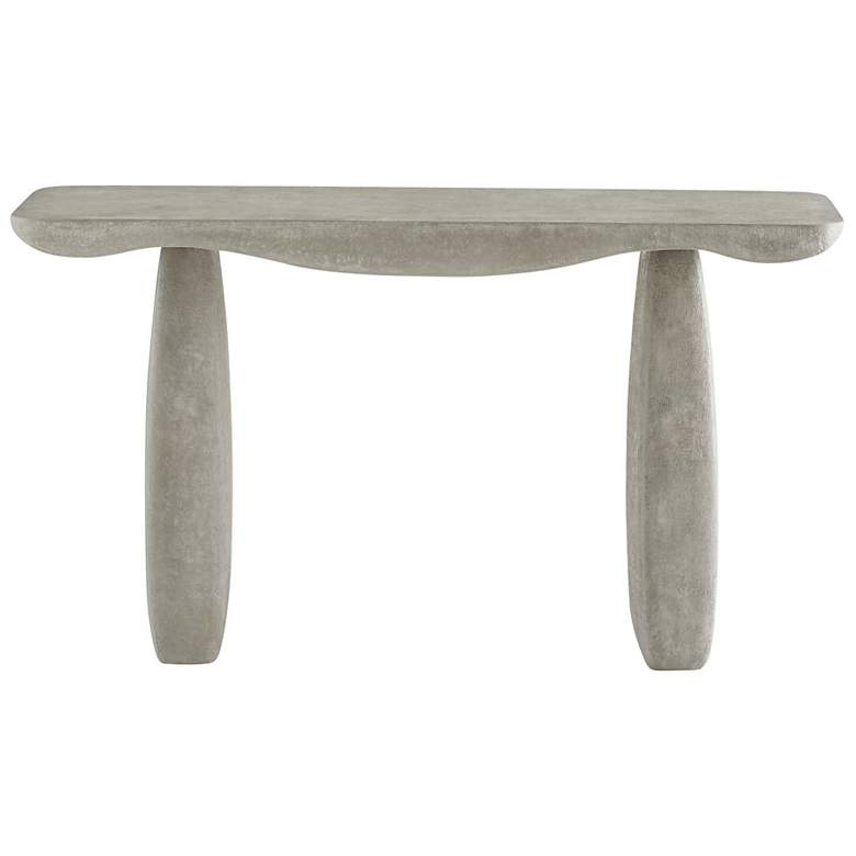 Image 2 Arteriors Melt Outdoor Console Smoke more views