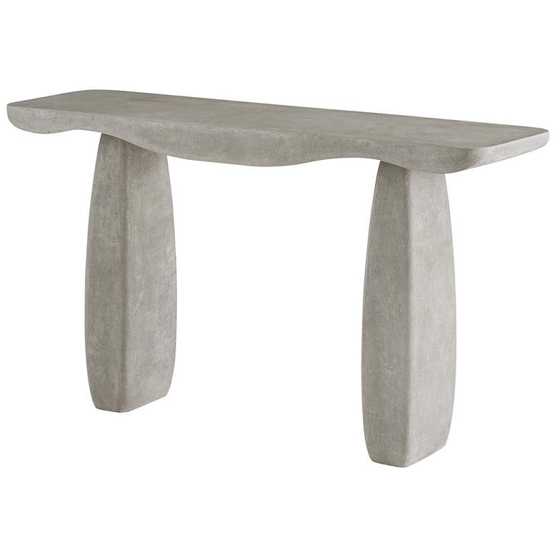 Image 4 Arteriors Melt Outdoor Console Smoke more views
