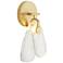 Arteriors Melt Sconce 14" Antique Brass
