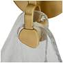 Arteriors Melt Sconce 14" Antique Brass