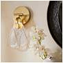 Arteriors Melt Sconce 14" Antique Brass