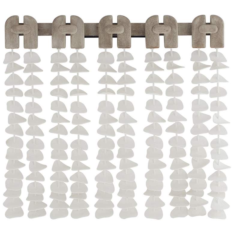 Image 2 Arteriors Melt Wall Decor White Gesso more views