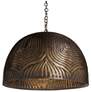 Arteriors Micah Iron Pendant 24.5" Antique Bronze