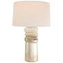 Arteriors Milan Glass Seeded Lamp Antique Mercury Ombre