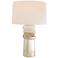 Arteriors Milan Glass Seeded Lamp Antique Mercury Ombre