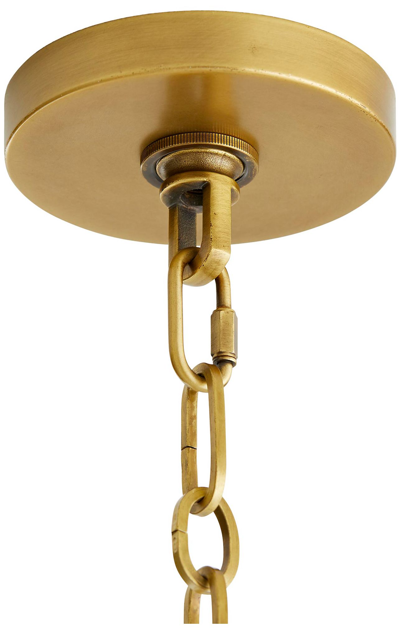 ARTERIORS Millie Chandelier Antique Brass, Clear Seedy Glass