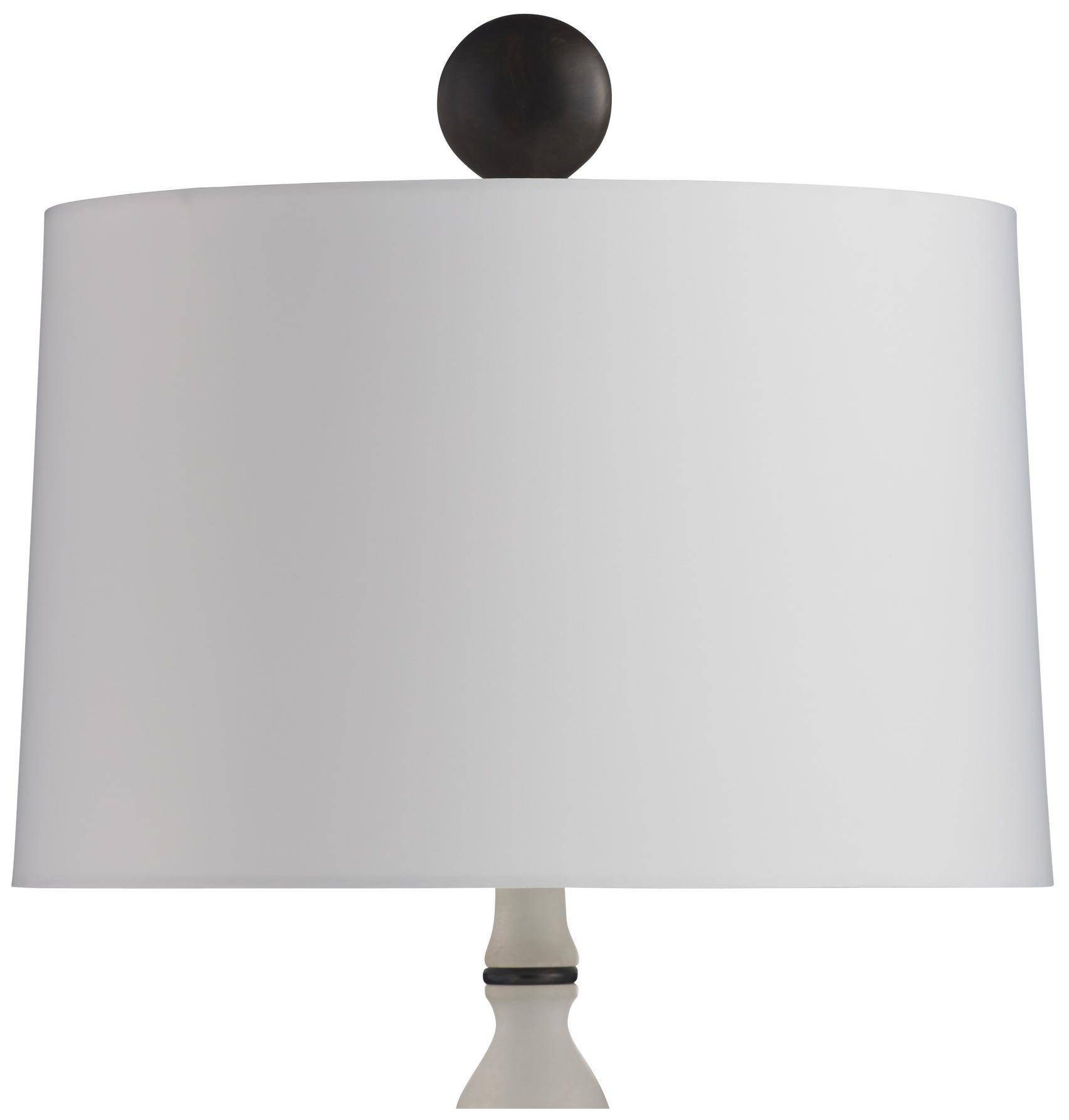 Image 6 Arteriors Minaret Table Lamp White more views