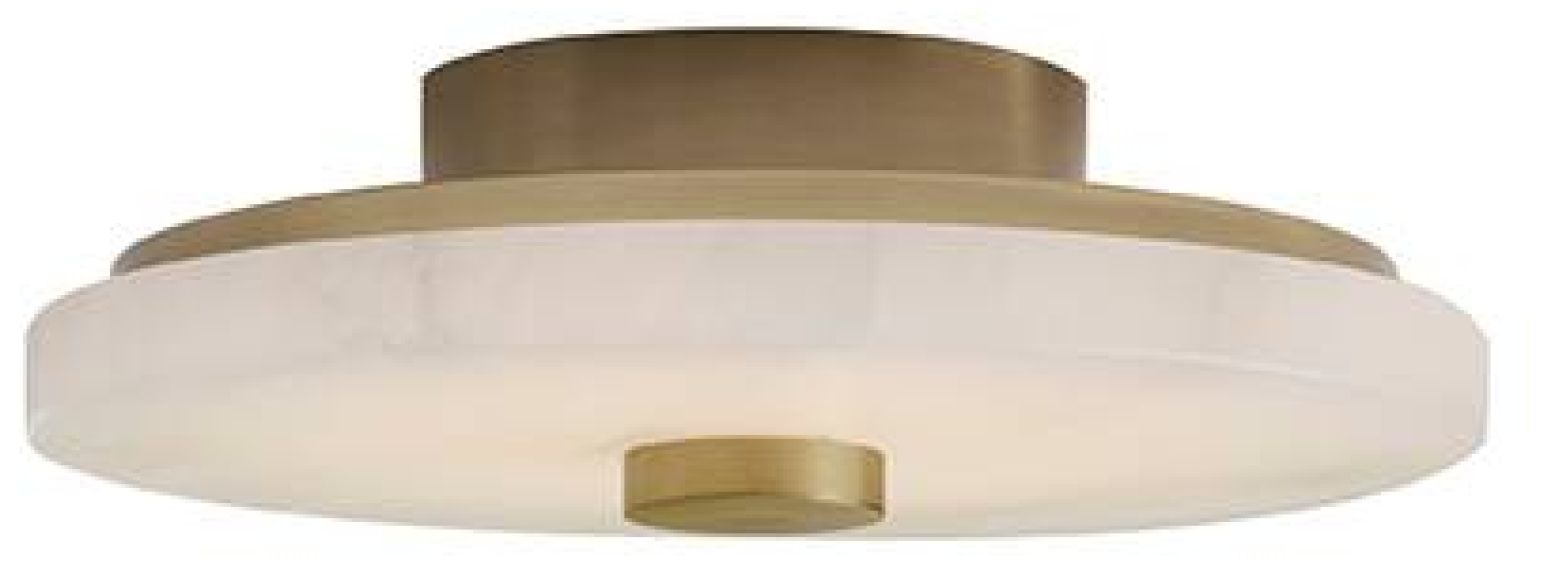 Image 2 Arteriors Moers Flush Mount 12" White