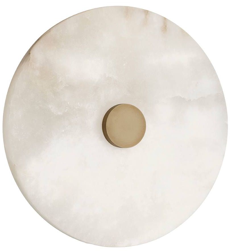 Image 5 Arteriors Moers Flush Mount 12" White more views