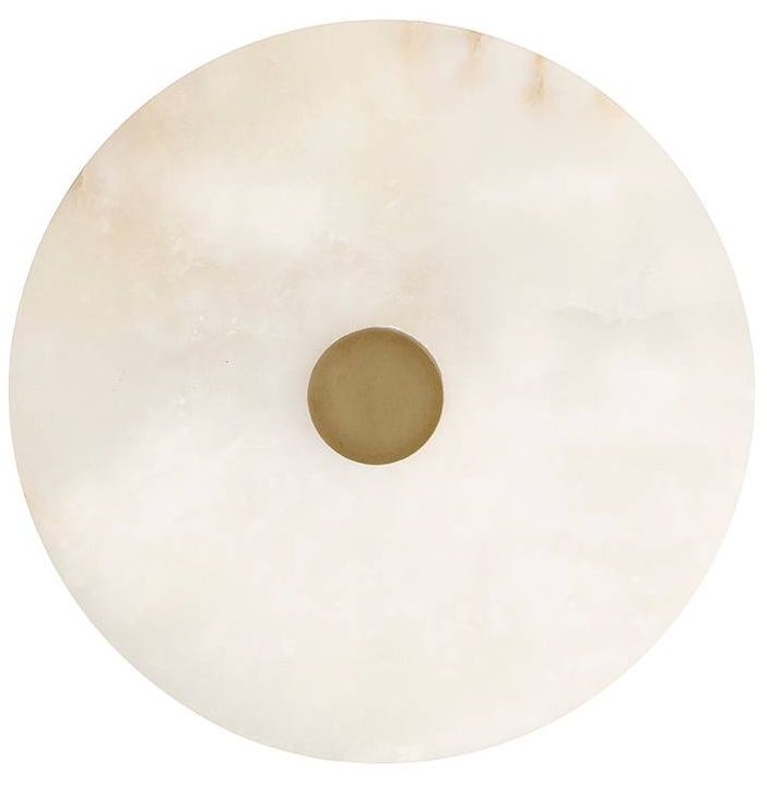 Image 6 Arteriors Moers Flush Mount 12" White more views