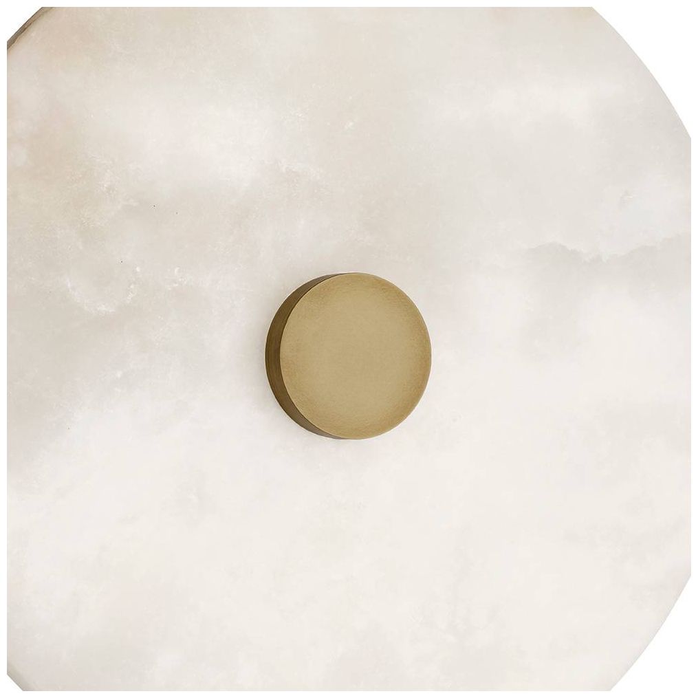 Image 7 Arteriors Moers Flush Mount 12" White more views