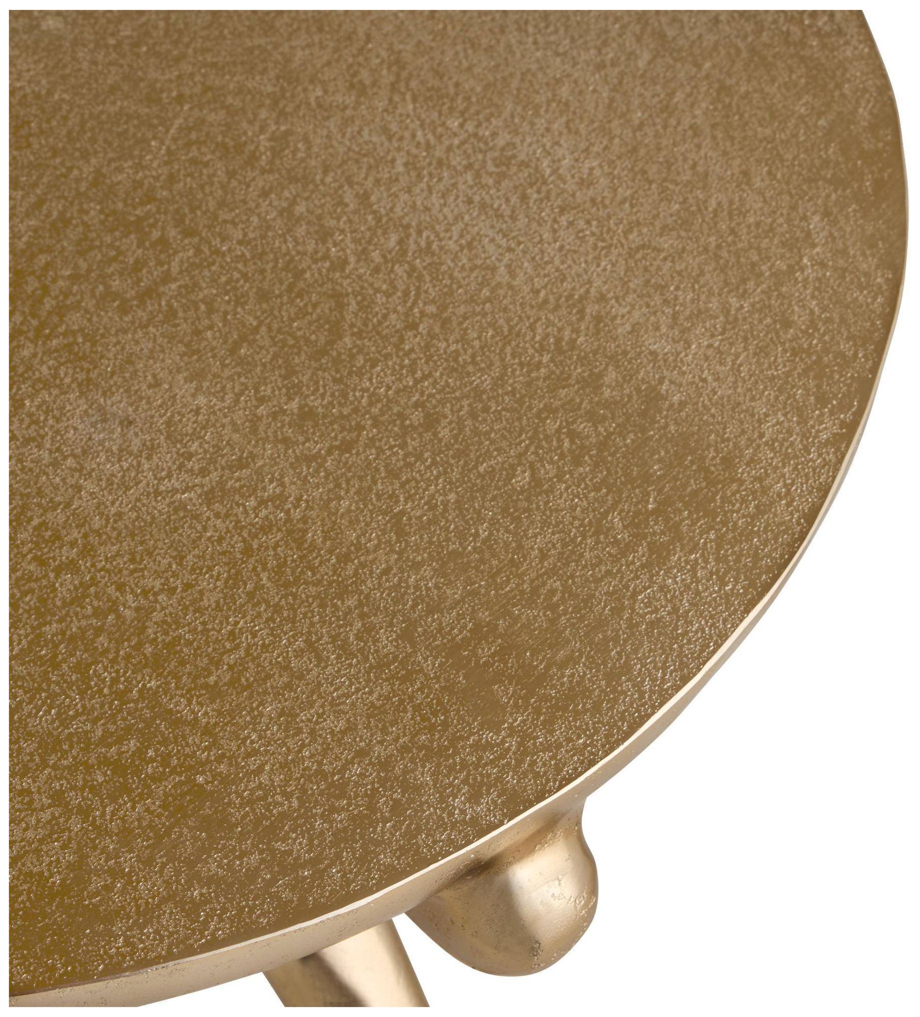 Image 6 Arteriors Monarch End Table Champagne Bronze more views