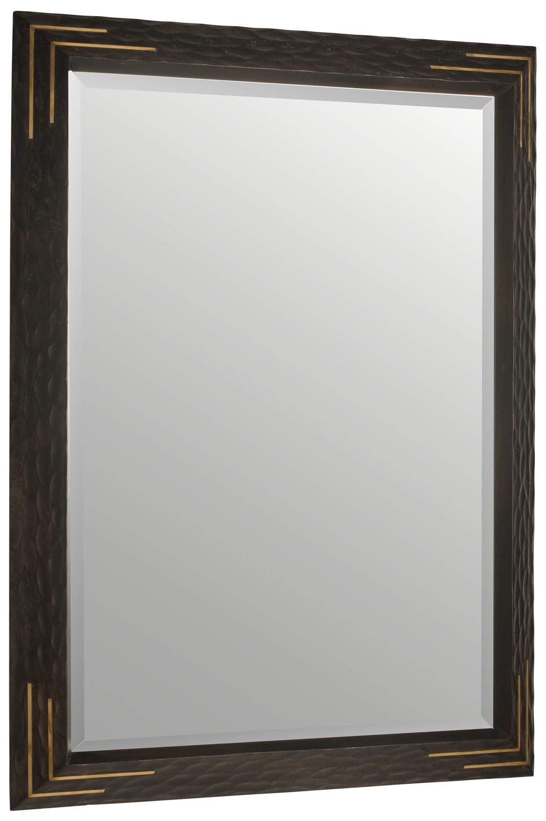 Image 2 Arteriors Moses Wood Mirror Chiseled Sable more views