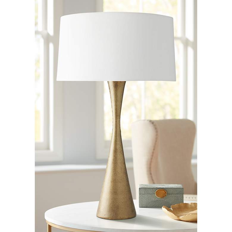 Image 1 Arteriors Narsi Lamp Antique Brass