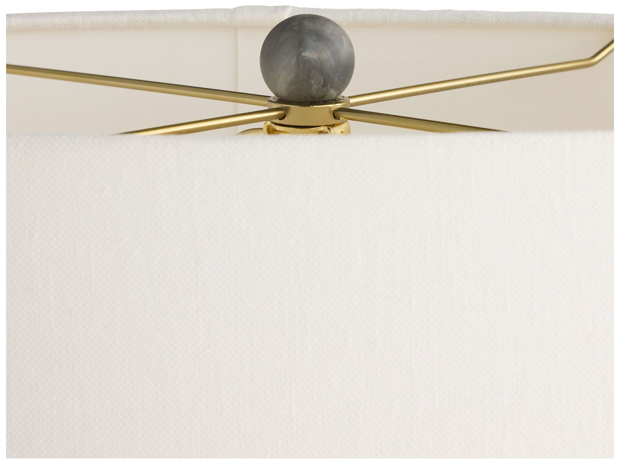 Image 7 Arteriors Nathan Resin Lamp Glacier Swirl more views