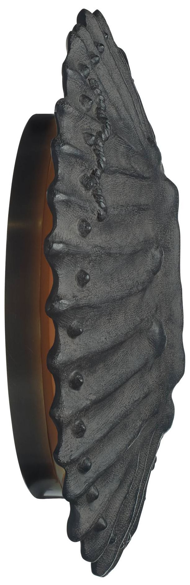 Image 4 Arteriors Neushoorn Wall Sconce 20" Ebony more views