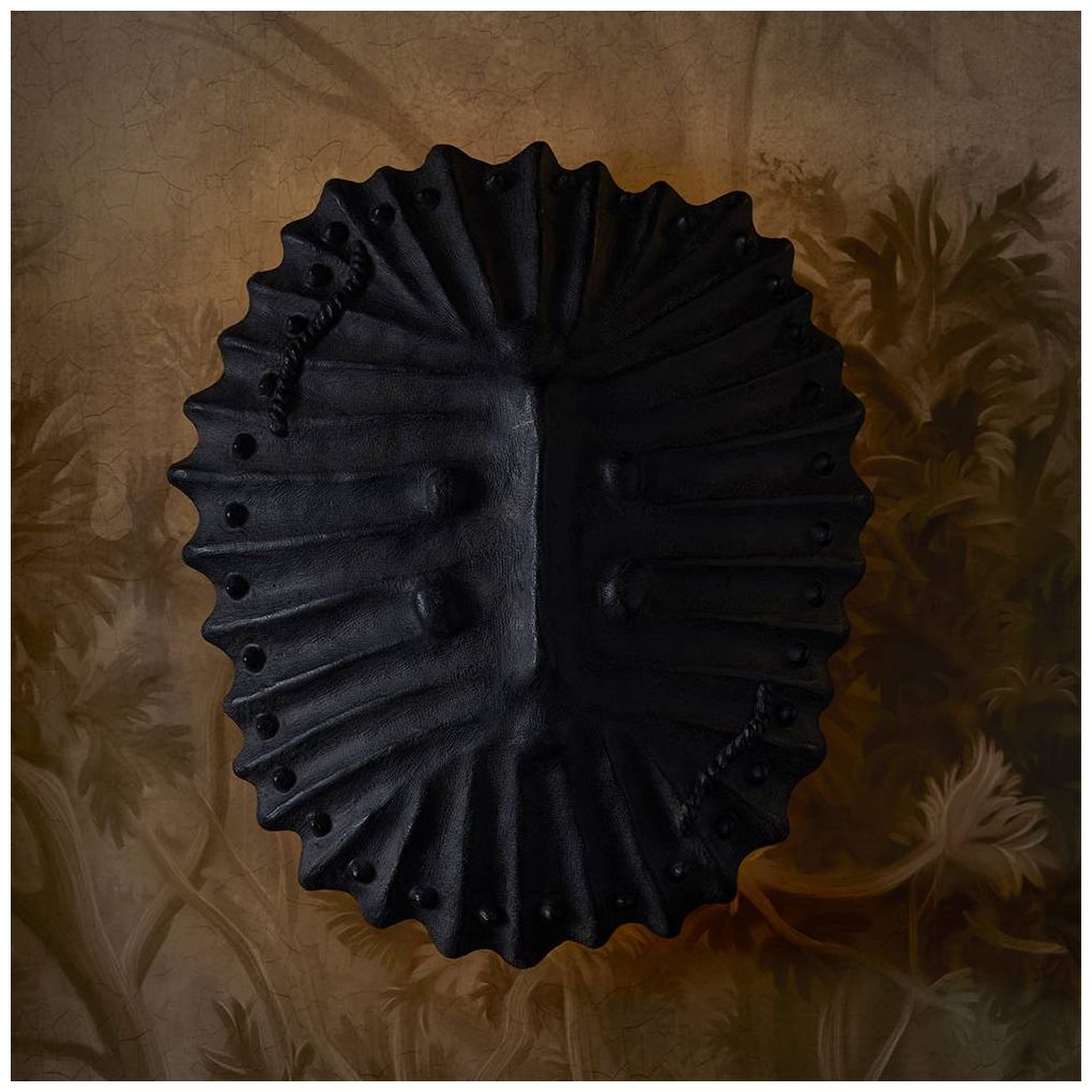 Arteriors Neushoorn Wall Sconce 20" Ebony