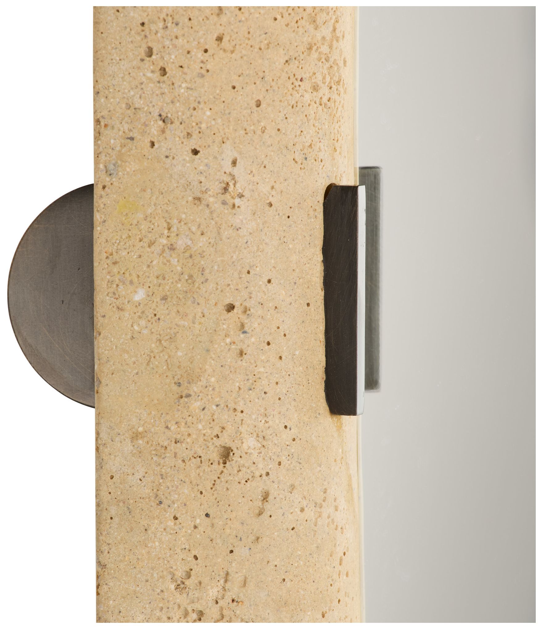 Image 5 Arteriors Nicolai Resin Mirror Faux Travertine more views