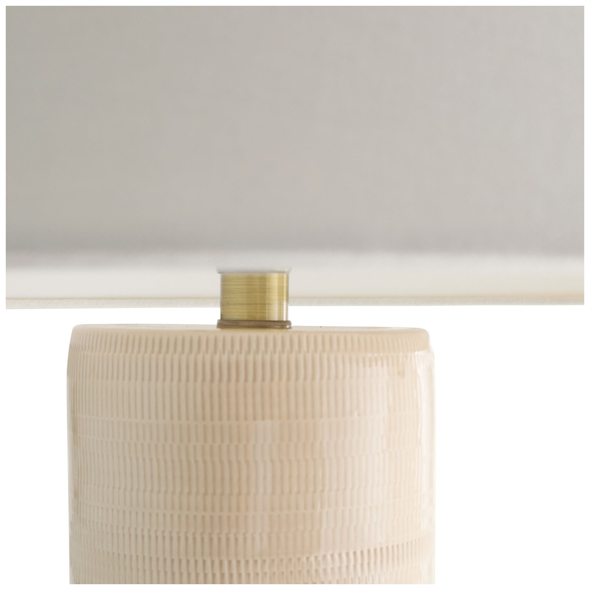 Image 7 Arteriors Nicoline Porcelain Lamp Oat more views