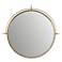 Arteriors Nixon Brass Mirror Antique Brass