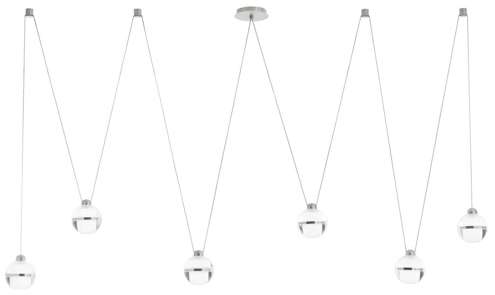 Image 2 Arteriors Noble Multi Drop Chandelier 82" Clear more views