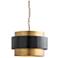 Arteriors- Nolan Small Pendant- 21.50" Vintage Brass, Antique Brass