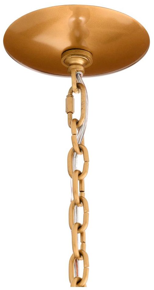 Image 5 Arteriors- Nolan Small Pendant- 21.50" Vintage Brass, Antique Brass more views