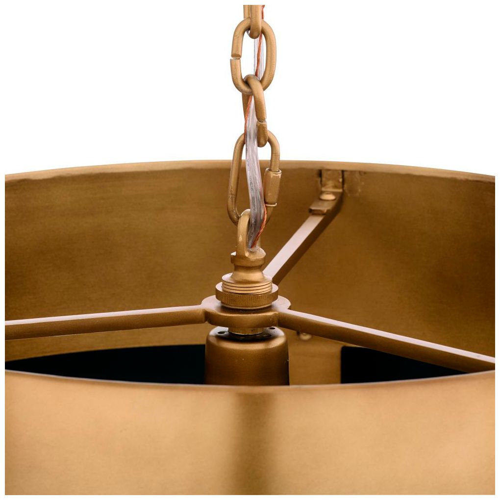 Arteriors- Nolan Small Pendant- 21.50" Vintage Brass, Antique Brass