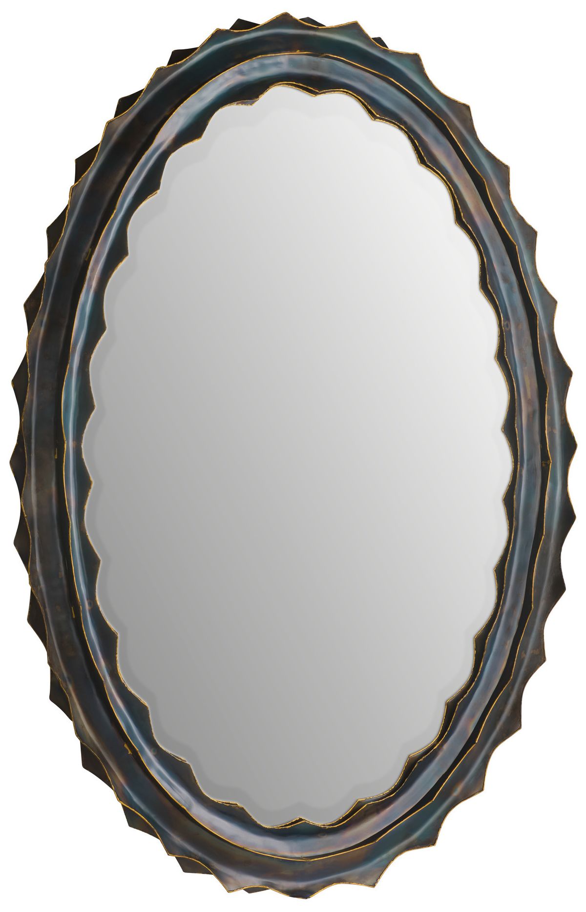Image 2 Arteriors Norway Iron Mirror Burnt Iron more views