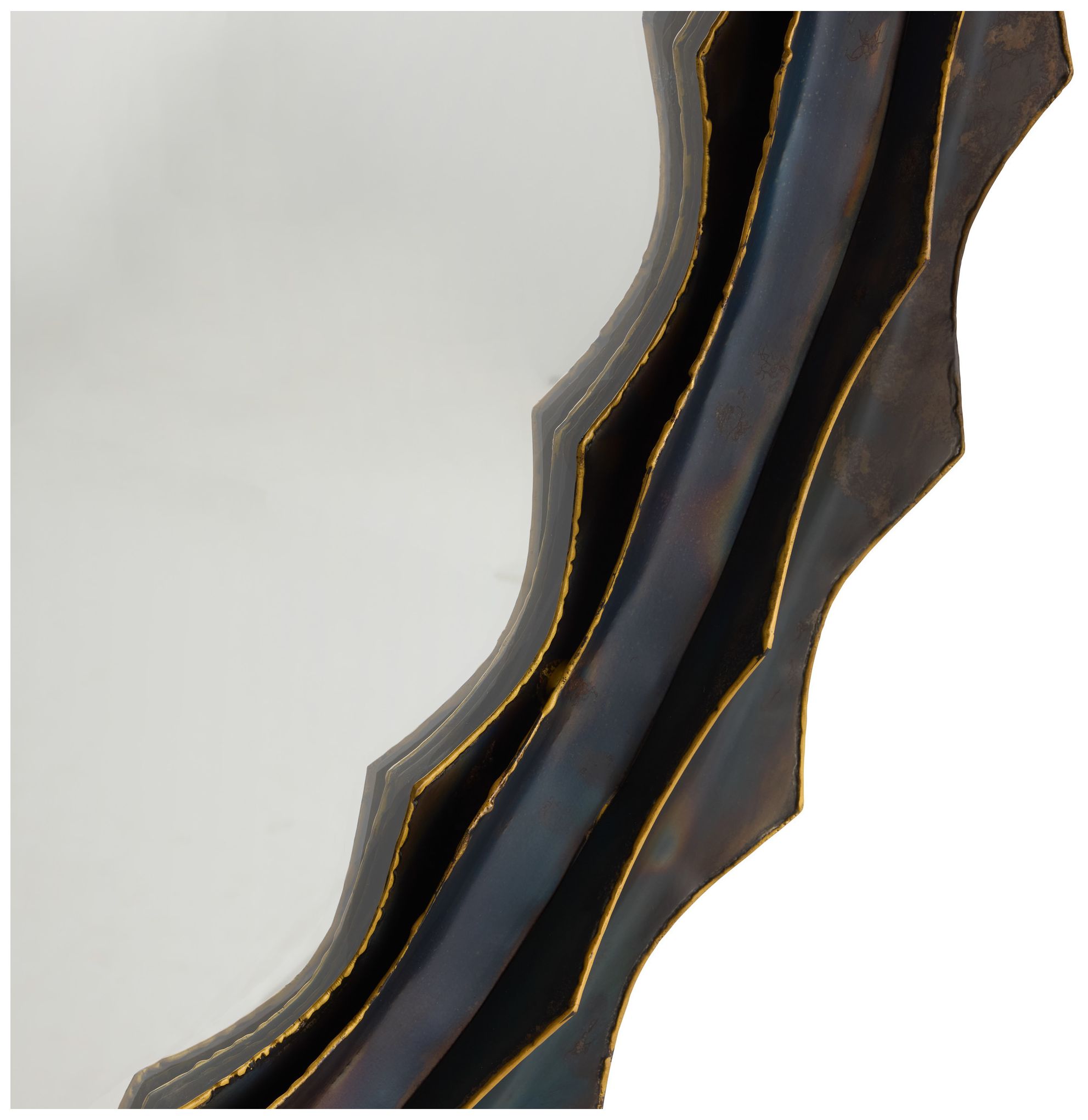 Image 6 Arteriors Norway Iron Mirror Burnt Iron more views