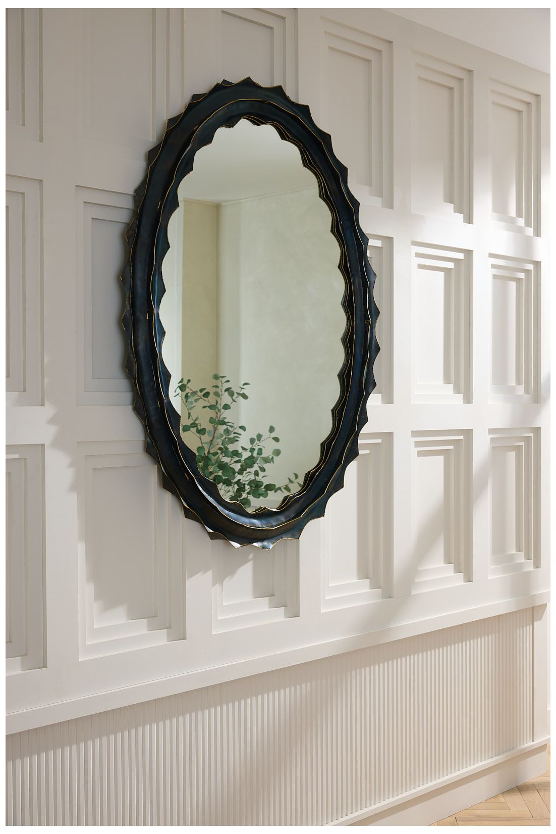 Arteriors Norway Iron Mirror Burnt Iron