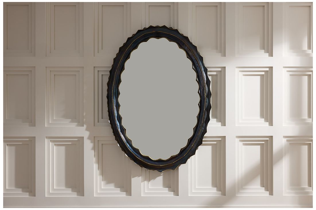 Arteriors Norway Iron Mirror Burnt Iron