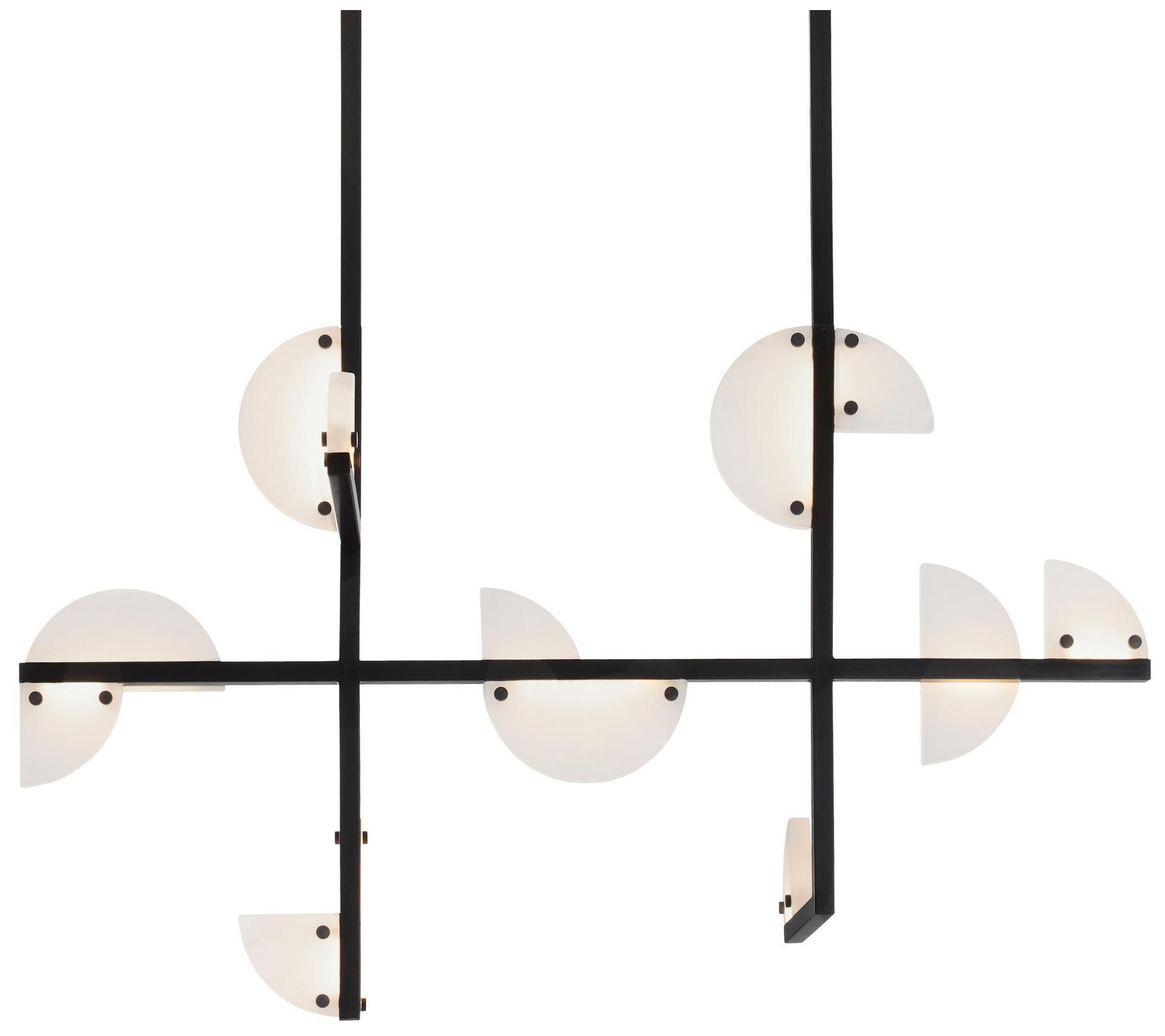 Image 3 Arteriors Nova Iron Chandelier 39.5" English Bronze more views