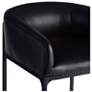 5_Arteriors Osbourne Bar Stool Black Leather more views