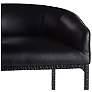 4_Arteriors Osbourne Counter Stool Black Leather more views