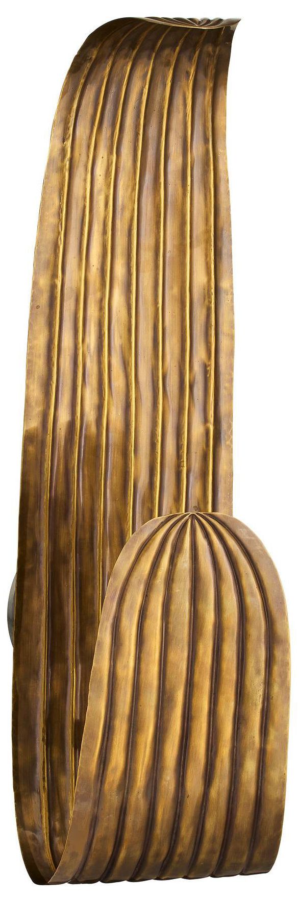 Image 2 Arteriors Palmira Wall Sconce Vintage Brass more views