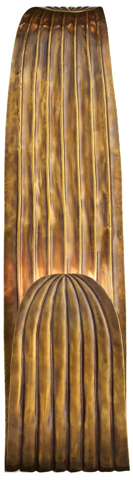 Image 3 Arteriors Palmira Wall Sconce Vintage Brass more views